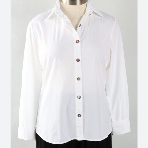 Bryn Walker Ashley Shirt in White size Medium - Picture 2 of 11